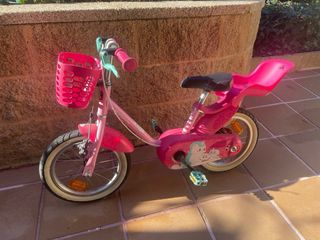 Bicicleta Infantil 14 Rosa Unicornio