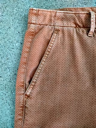 Pantaloni uomo color pesca