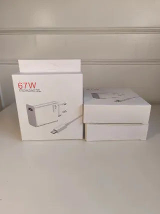 Cargador 67W + Cable Carga Rápida 6A