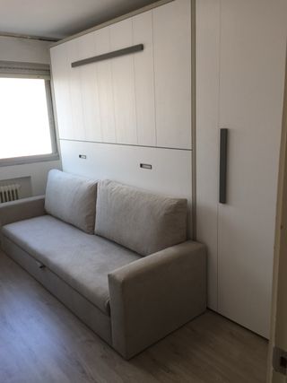 Mueble Litera plegable sofa armario y mesa