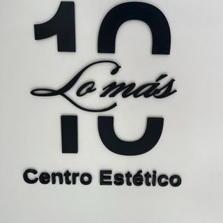 Logotipo 3D para mostrador – Centros Estéticos