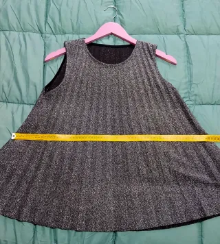 Blusa sin mangas brillante
