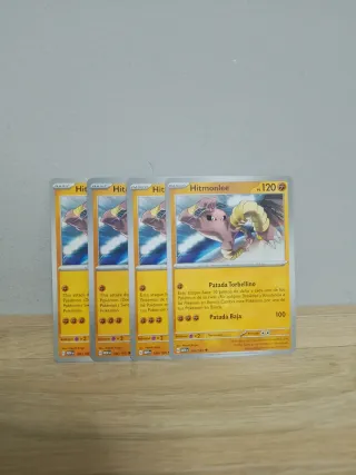 Pokémon Playset x4 Hitmonlee