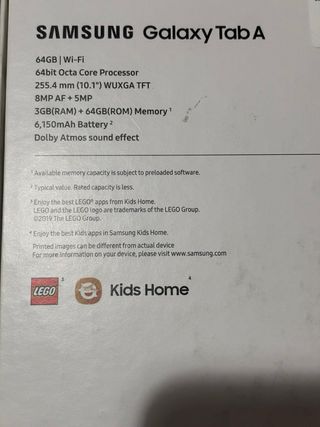 Samsung Galaxy Tab A Plata 64 Gb