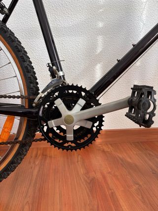 Bicicleta Montaña Negra talla L