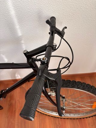 Bicicleta Montaña Negra talla L