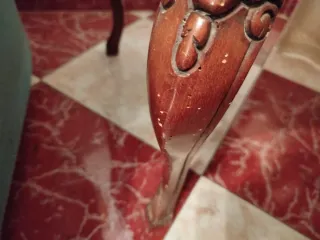 Conjunto 2 Mesas Café Estilo Luis XV