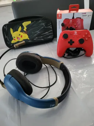 Nintendo Switch Blu/Rosso + Accessori