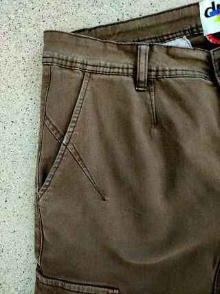 Pantaloni cargo Frankie Malone marroni