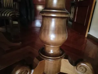 Mesa de comedor, 185 cerrada, abierta 2,42