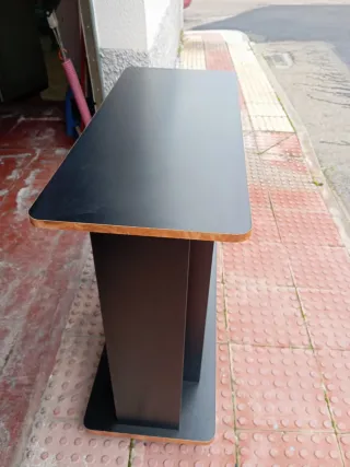 Mesa TV estantería negra