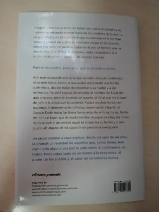 Un largo camino a casa de Saroo Bierley