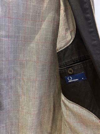 Cazadora Fred Perry Negra