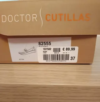 Mocasines Doctor Cutillas Piel Beige Talla 37