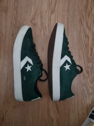 Zapatillas Converse color verde hombre