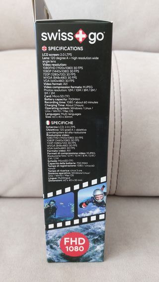 Cámara swiss+go Alpha FHD 1080