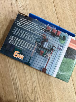 Programador de riego Aqua Control 6 zonas