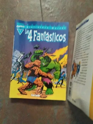 Los 4 Fantasticos Excelsior biblioteca Marvel