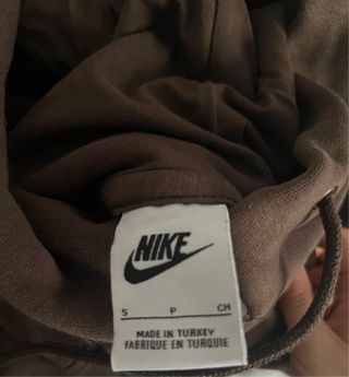 Sudadera Nike Marrón Mujer