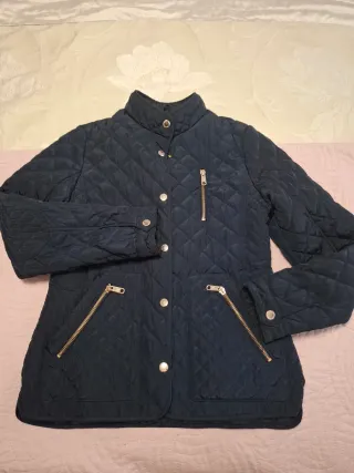 Cazadora acolchada Zara negra 14años o xs