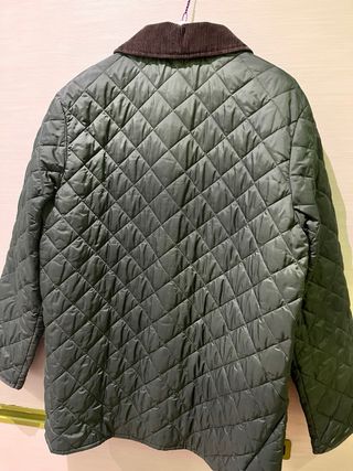 Abrigo Barbour acolchado verde