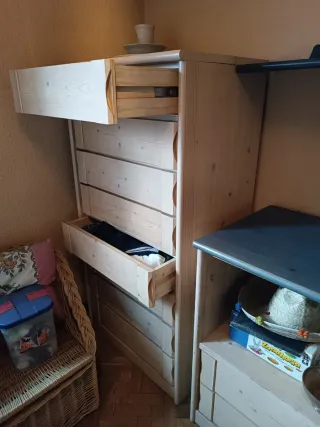 Armario madera niño marinero