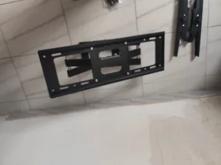 Soporte pared TV negro