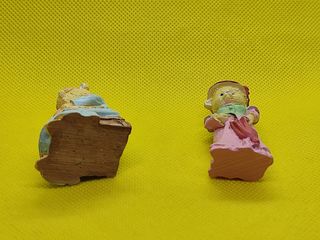 2 figuras em resina coleção 1991 JC Bears