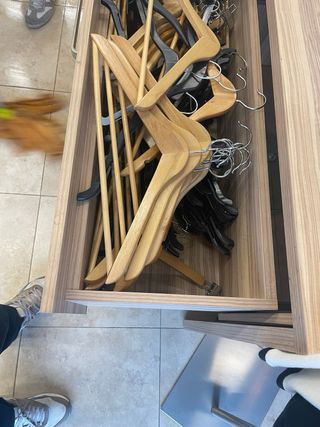 Perchas de madera adulto (pack de 100 unidades)