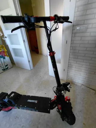 @Patín Eléctrico Scootter iX5S Negro