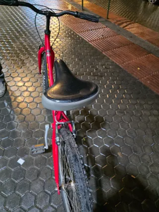 Bicicleta Paseo 26 Roja