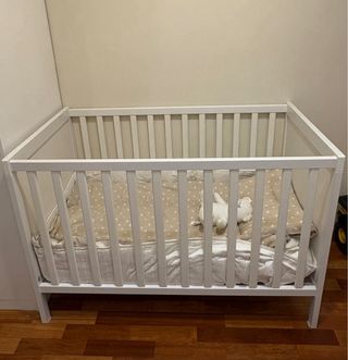 Cuna IKEA Sundvik 120x60cm + Colchón