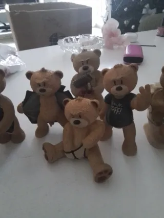 Figuras Naughty Bears Porcelana