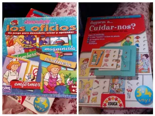 Pack de dos juegos educativos infantiles