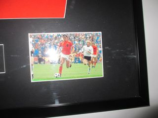 Camiseta Holanda Cruyff Firmada Enmarcada Certific