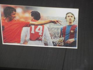Camiseta Holanda Cruyff Firmada Enmarcada Certific
