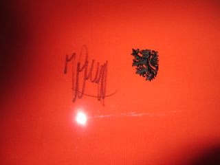 Camiseta Holanda Cruyff Firmada Enmarcada Certific