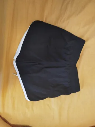 Pack 2 Pantalones Cortos Chándal- negro y azul