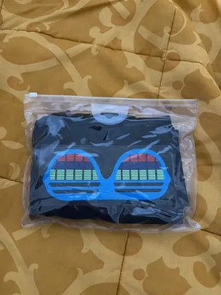 T-shirt LED occhiali da sole Londra