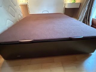 Colchón y canapé con ruedas 135x190