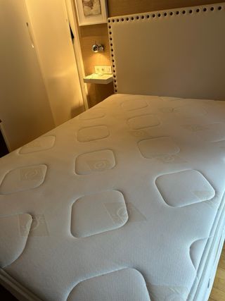 Colchón y canapé con ruedas 135x190