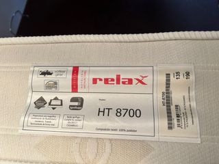 Colchón y canapé con ruedas 135x190