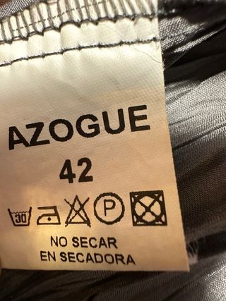 Camisa fiesta plateada Azogue