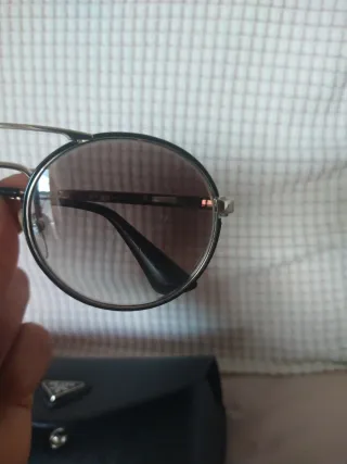 Gafas de Sol Prada Marrón y Dorado