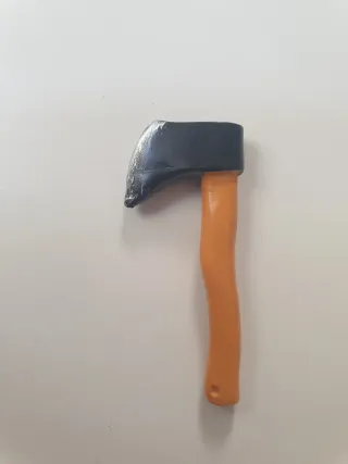 Imán hacha decorativa