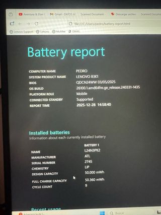 Lenovo IdeaPad Slim 3 15IRH10 16/1Tb