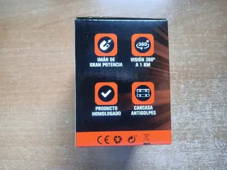 Baliza V16 Luz de Emergencia con pilas