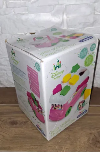 Baby Minnie Clementoni Shape Sorter Bus