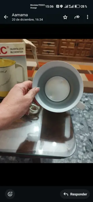 Calentador de leche Solac