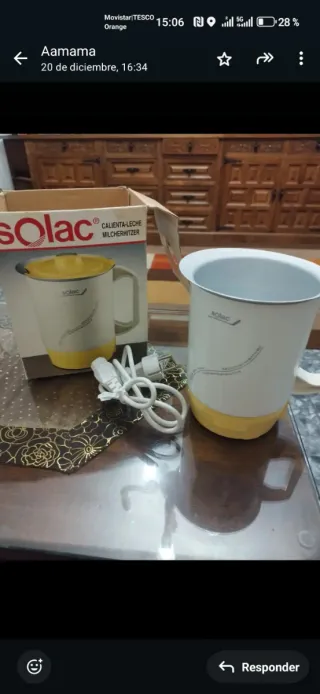 Calentador de leche Solac